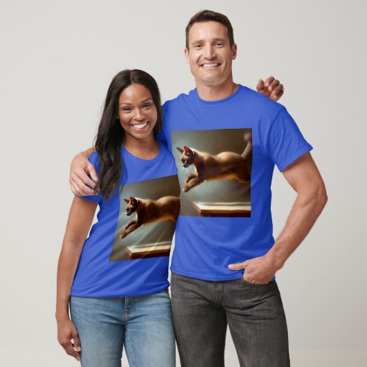Birmese kat t-shirt (Unisex)