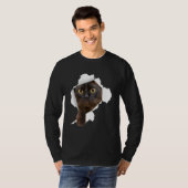 Birmese katten Torn Cloth Kitten T-shirt (Voorkant volledig)