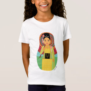 Birmese, Myanmar Matryoshka Girls' T-shirt