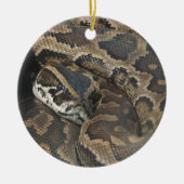 Birmese Python Keramisch Ornament (Voorkant)