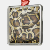 Birmese python metalen ornament (Links)