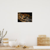 Birmese Python Poster (Keuken)
