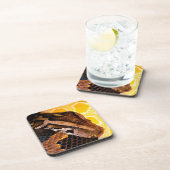 Birmese Python Snake Bier Onderzetter (Rechterzijde)