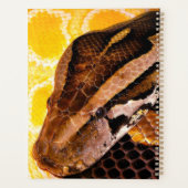 Birmese Python Snake Planner (Achterkant)