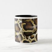 Birmese python tweekleurige koffiemok (Center)