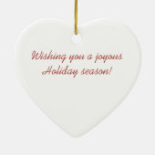 Birmese Star Tortoise Ornament (Santa hat) (Achterkant)