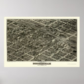 Birmingham, AL Panoramic Map - 1903 Poster (Voorkant)