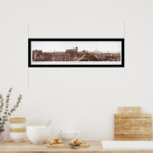 Birmingham, AL Skyline Foto 1914 Poster (Keuken)