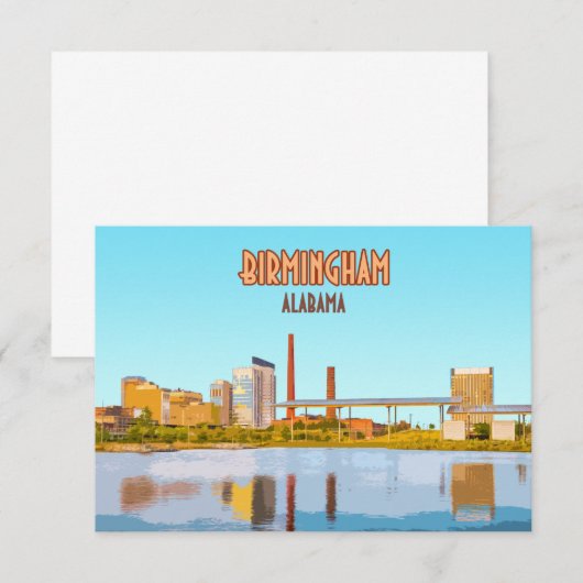 Birmingham Alabama (Voorkant / Achterkant)