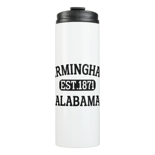 Birmingham Alabama Antiek Thermosbeker (Voorkant)