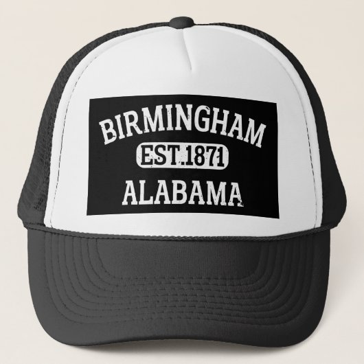 Birmingham Alabama Antiek Trucker Pet (Voorkant)
