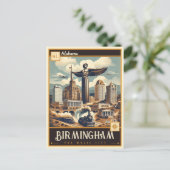 Birmingham, Alabama |  Briefkaart (Staand voorkant)