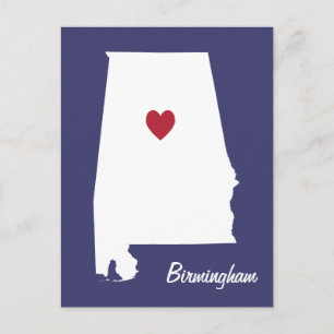 Birmingham Alabama Briefkaart