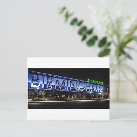 Birmingham Alabama Briefkaart (Staand voorkant)
