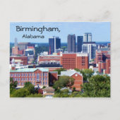 Birmingham, Alabama Briefkaart (Voorkant)