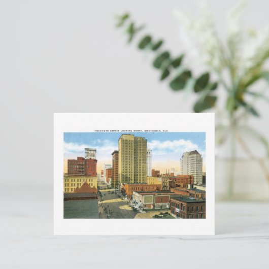 Birmingham, Alabama Briefkaart (Staand voorkant)