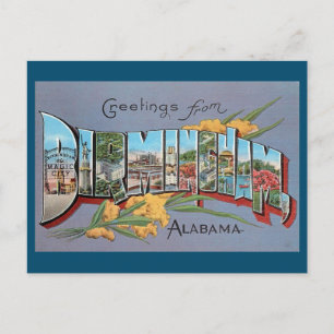 Birmingham Alabama Briefkaart