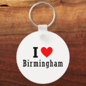 Birmingham, Alabama City Design Sleutelhanger (Voorkant)