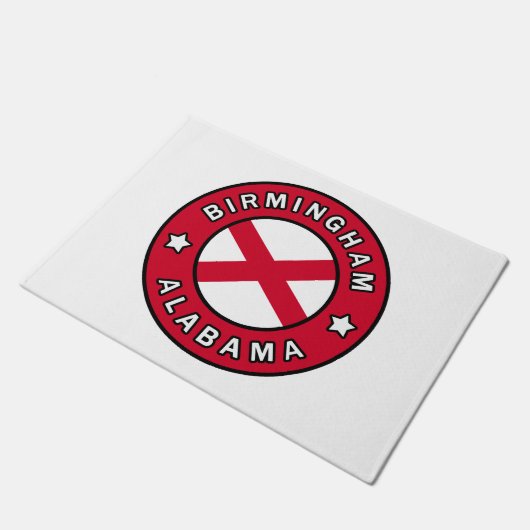 Birmingham Alabama Deurmat (Schuin)