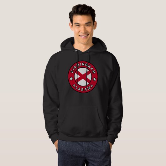 Birmingham Alabama Hoodie (Voorkant volledig)