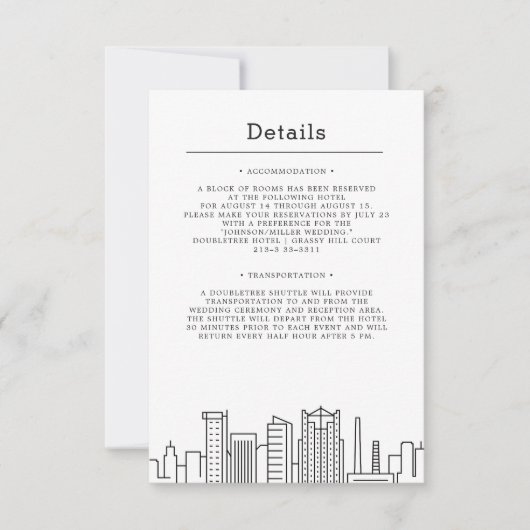 Birmingham, Alabama Huwelijk | Details van de gast Kaart