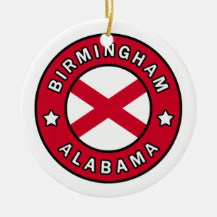 Birmingham Alabama Keramisch Ornament