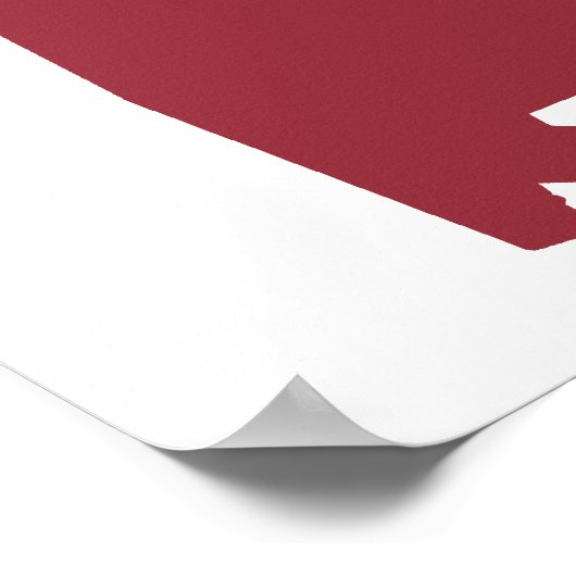 Birmingham, Alabama Love Poster (Hoek)