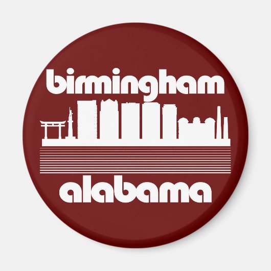 Birmingham, Alabama Magneet (Voorkant)