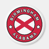 Birmingham Alabama Magneet (Voorkant)