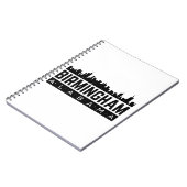 Birmingham Alabama Notitieboek (Linkerzijde)