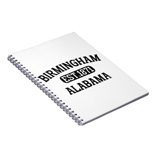 Birmingham Alabama  Notitieboek (Rechterzijde)