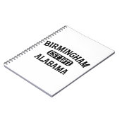 Birmingham Alabama  Notitieboek (Linkerzijde)