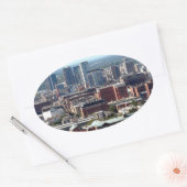 Birmingham, Alabama Ovale Sticker (Envelop)