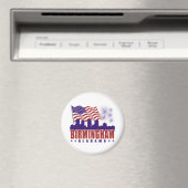 Birmingham Alabama Patriottische magneet (Insitu (Vaatwasser))