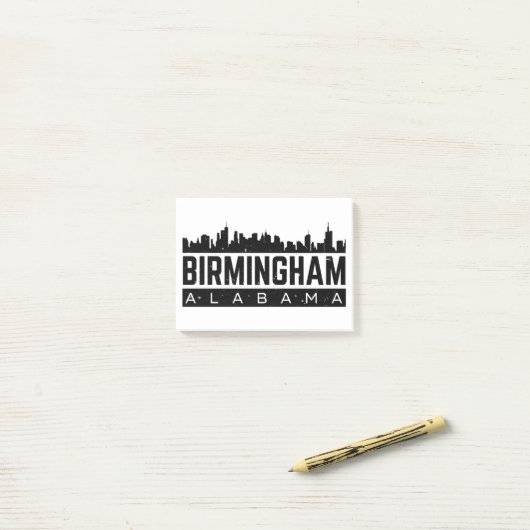 Birmingham Alabama Post-it® Notes (Op bureau)