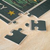 Birmingham Alabama Reizen Kunst Antiek Legpuzzel (Zijkant)