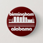 Birmingham, Alabama Ronde Button 5,7 Cm (Voorkant)