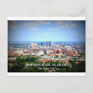 Birmingham, Alabama Skyline Briefkaart