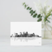 Birmingham Alabama Skyline Briefkaart (Staand voorkant)