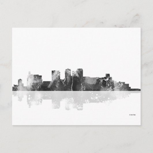 Birmingham Alabama Skyline Briefkaart (Voorkant)