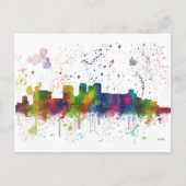 BIRMINGHAM ALABAMA SKYLINE BRIEFKAART (Voorkant)
