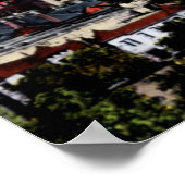 Birmingham Alabama Skyline Uitzicht Poster (Hoek)