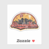 Birmingham, Alabama Sticker (Vel)
