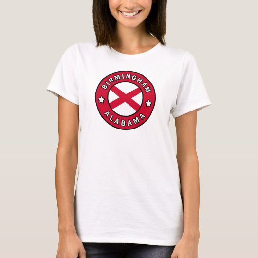 Birmingham Alabama T-shirt (Voorkant)