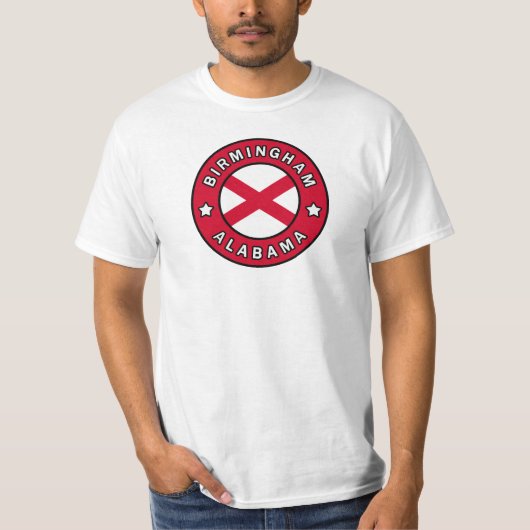 Birmingham Alabama T-shirt (Voorkant)