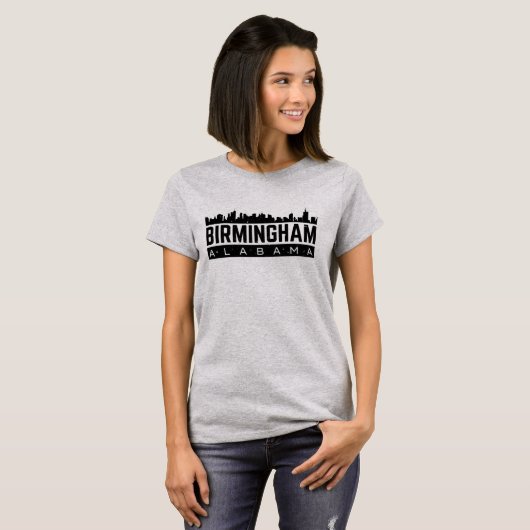 Birmingham Alabama T-shirt (Voorkant volledig)