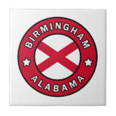 Birmingham Alabama Tegeltje (Voorkant)