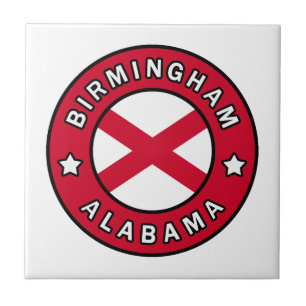 Birmingham Alabama Tegeltje