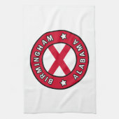 Birmingham Alabama Theedoek (Verticaal)