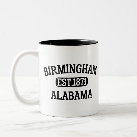 Birmingham Alabama  Tweekleurige Koffiemok (Links)